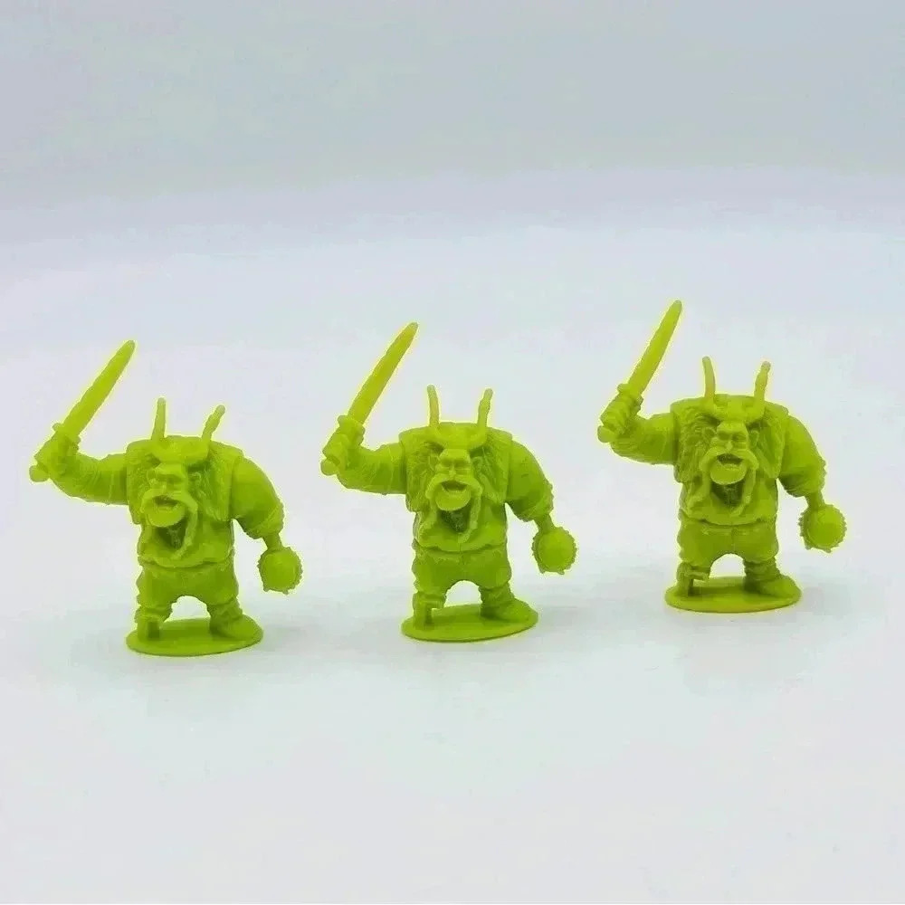 How to Train a Dragon Figure Gobber, Set of 3, Green